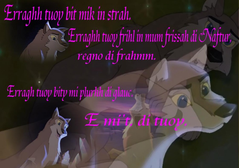 Aleu, Ta fureur