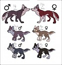 Pups from my special fan stories