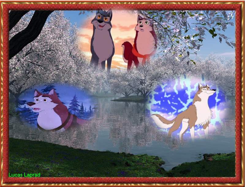 Balto, Jenna, Kodi, Aleu