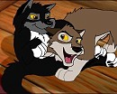 Balto and Buck as pups