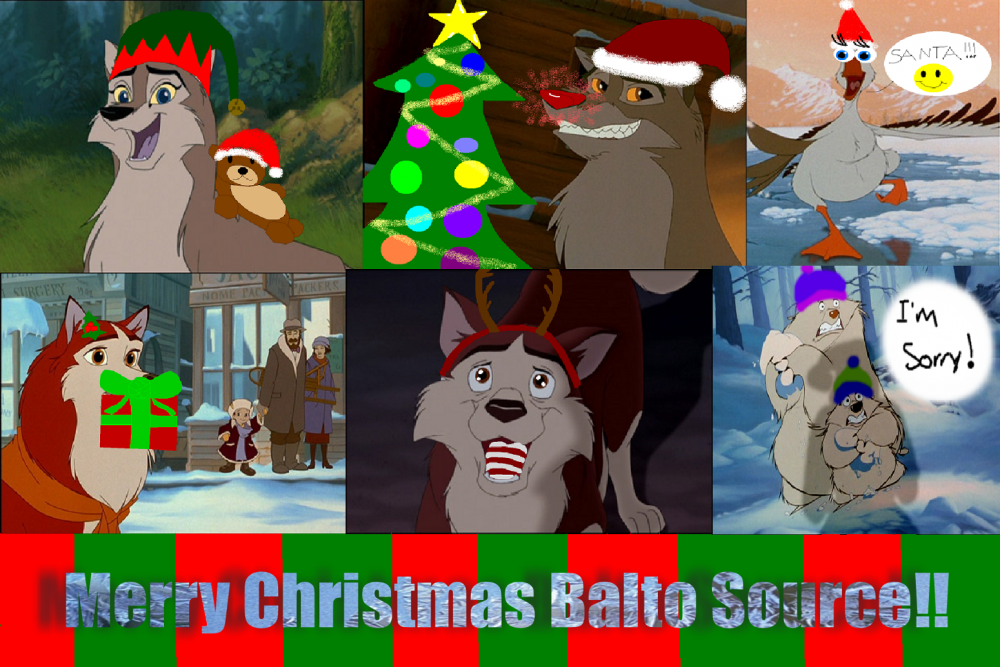Christmas Balto collage...#2