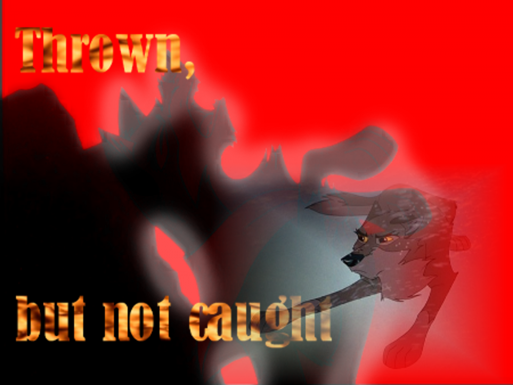 Thrown but not caught