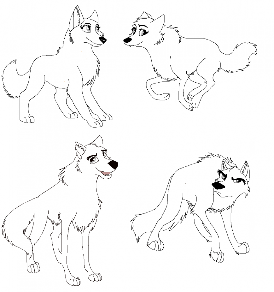 ..:: Free Character Linearts ..::