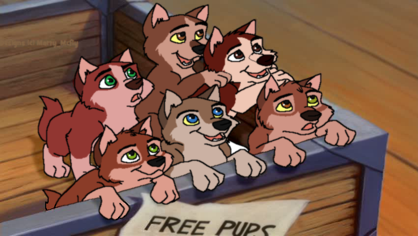 My Version of Balto's Pups.