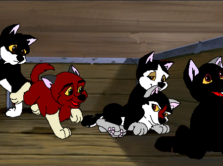 Red and his Litter
