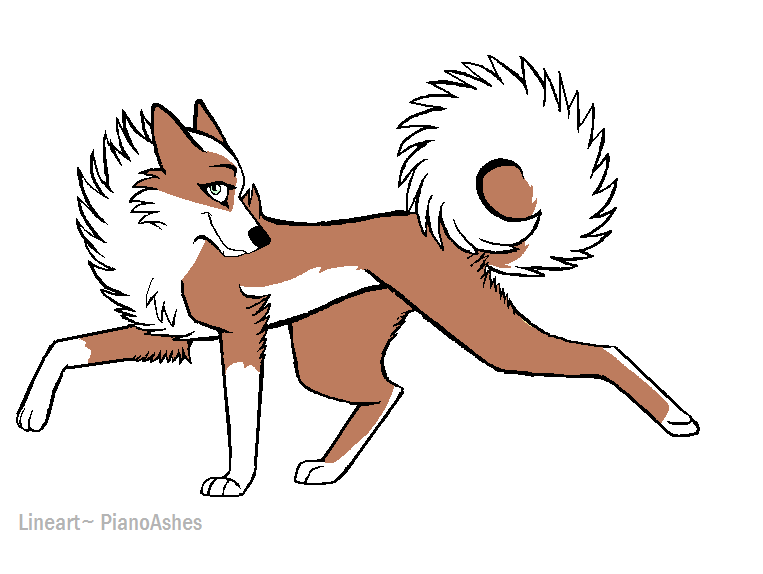 Kaliska in lineart