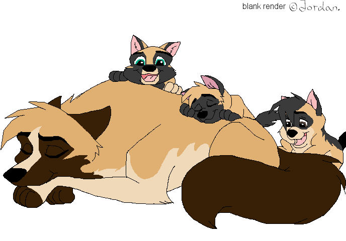 Mikiana and teh pupperz