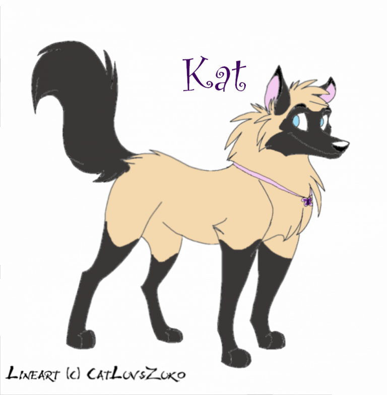 Kat in CLZ lineart.^^