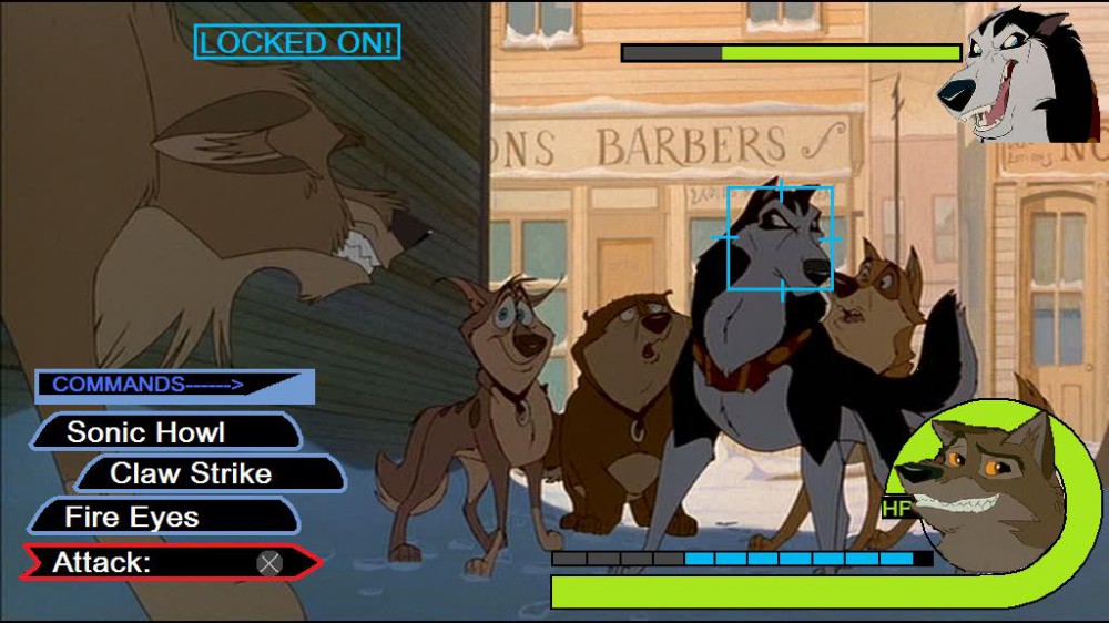 Balto and Kingdom Hearts Crossover