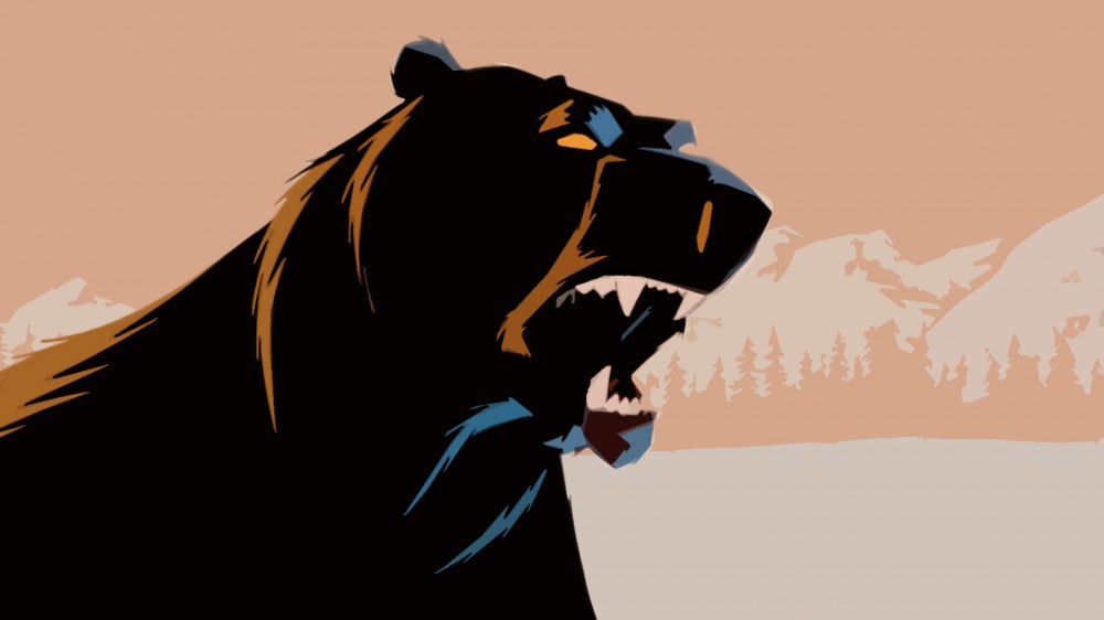 Simple Bear Wallpaper