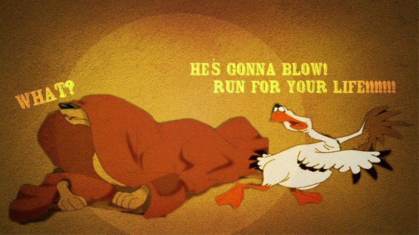 Run for your life!