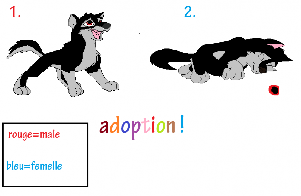 adoption ! : enfants de bella et nava(fermer)