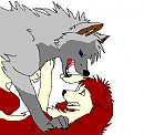 Blanco and Toby fighting