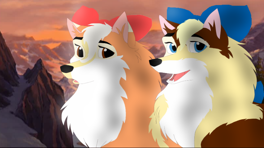 Ivana and Luna as adults