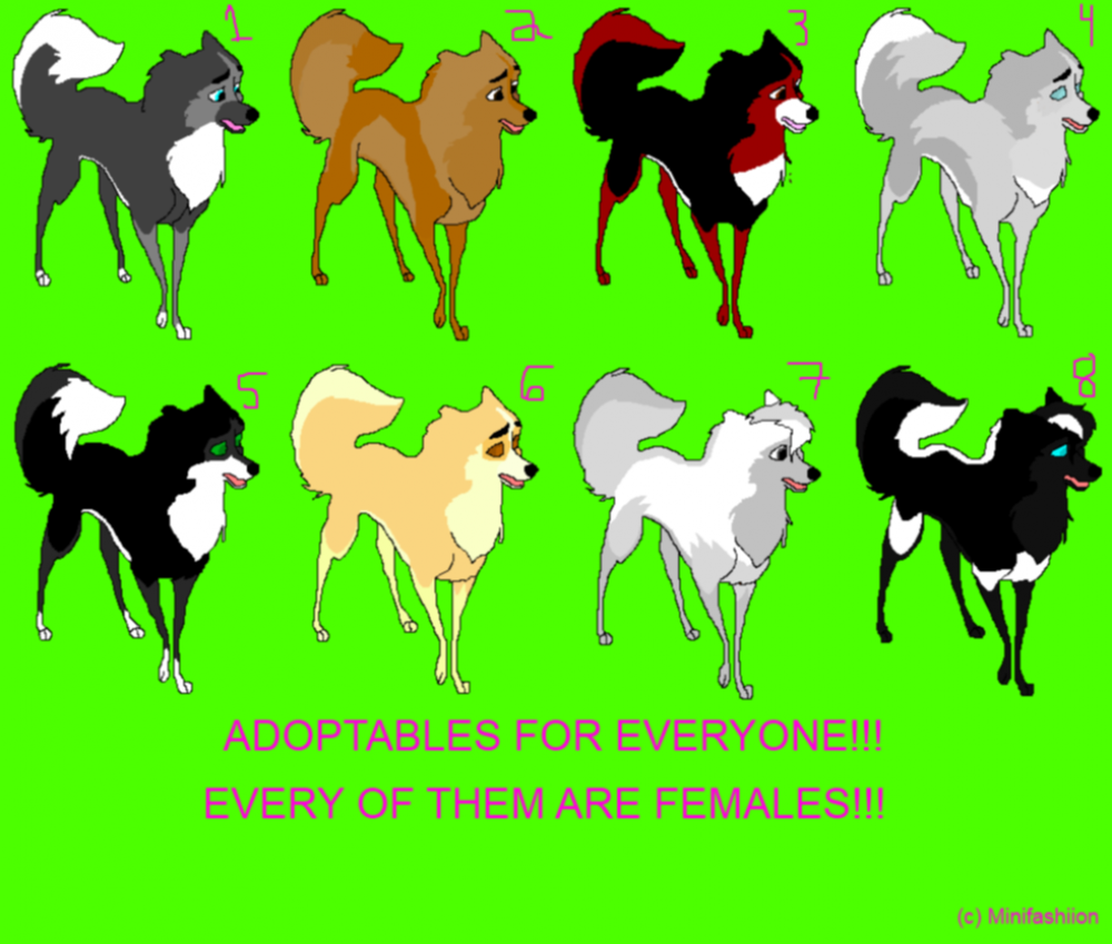 ADOPTABLES!! *CLOSED*