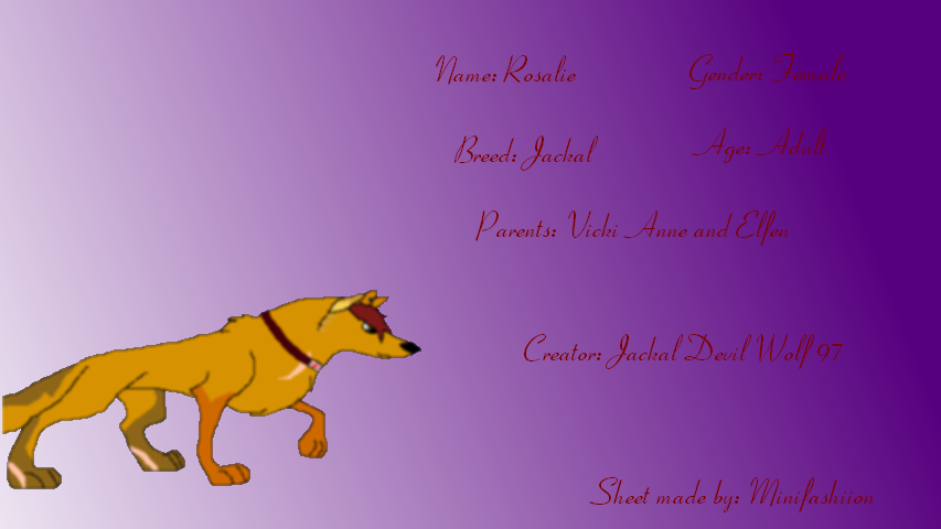 Request for Jackal Devil Wolf 1