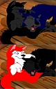 Jakob vs Sam and Charlotte vs Demi.