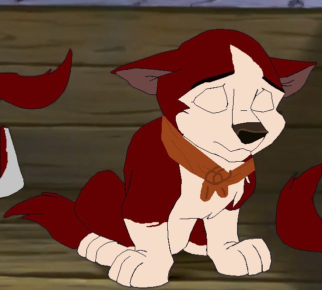 Sad Jenna  as a Pup