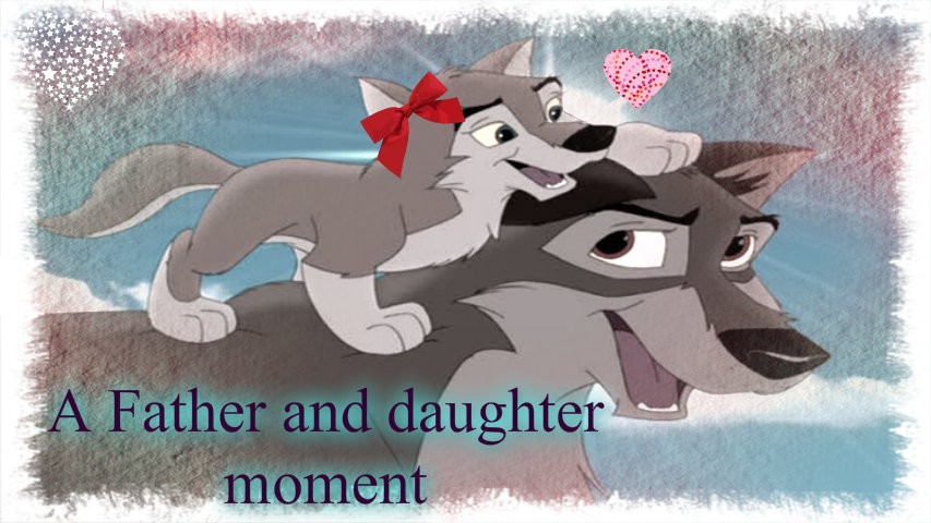 A Father and Daughter Moment