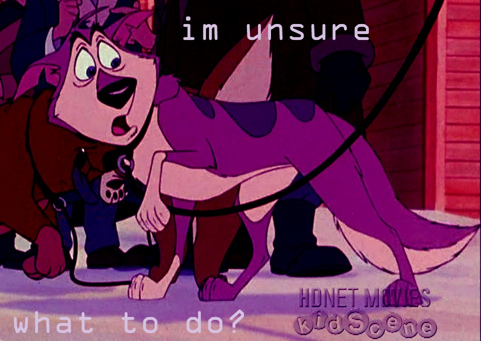 im unsure what to do