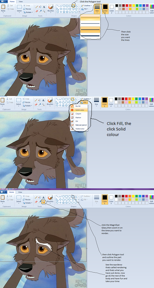 Rendering tutorial