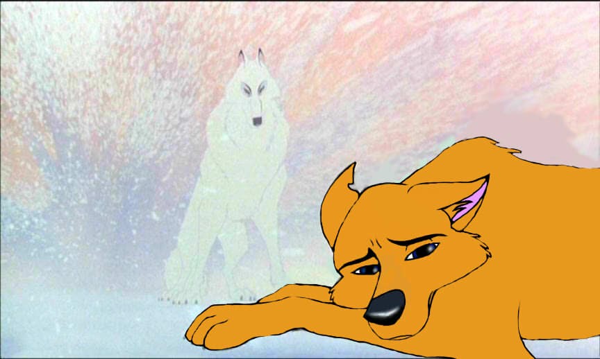 Goldust and the White Wolf