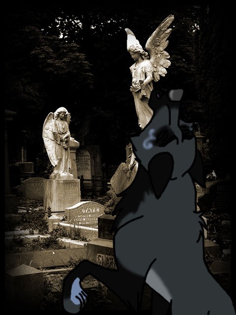 Hécate and the cemitery