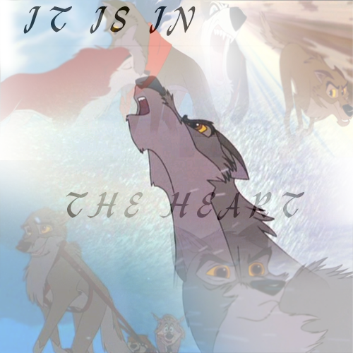 It is in the heart
