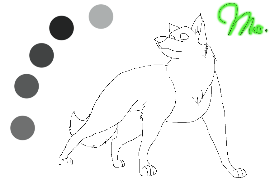 Male lineart