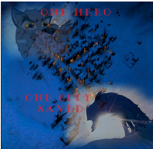 One hero, one city saved