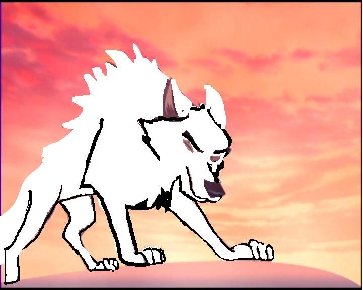 White wolf