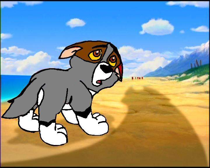 eva as a pup.