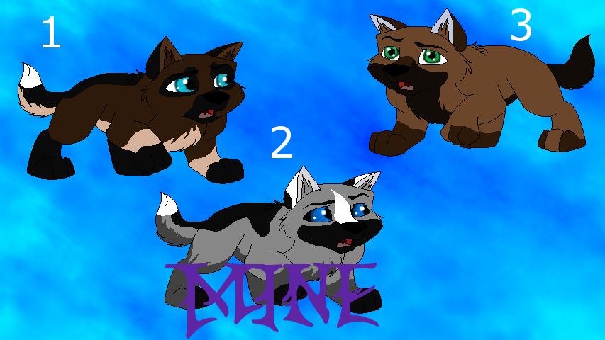 Kregar X Isis Pups (My 3)