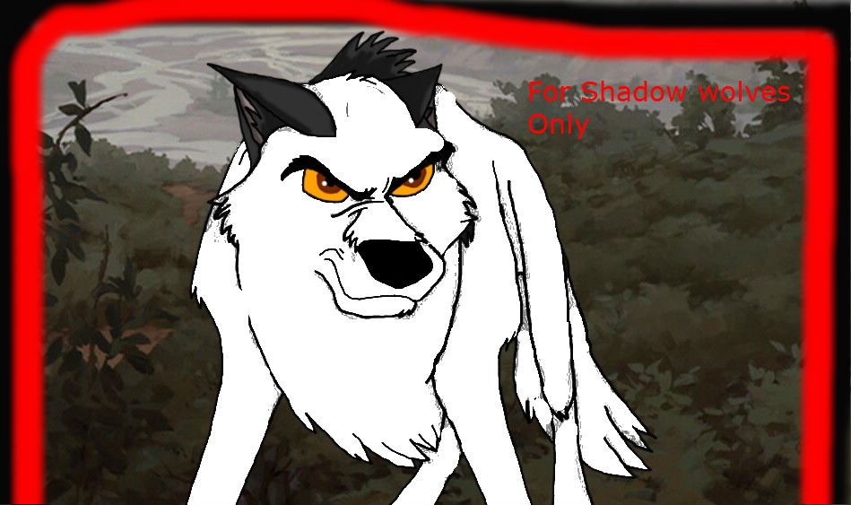 Blank render for Shadow wolves only