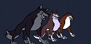 Amelia, Dolores with Fox laughing