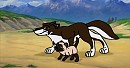 Kitty with her Adopted-Dog-Mother: Pepa