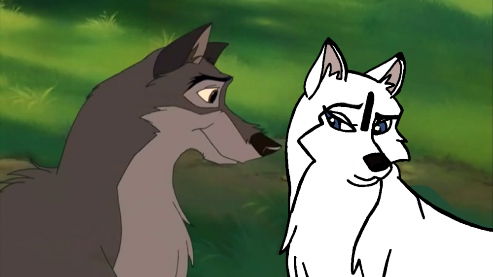 Balto with Rhonda