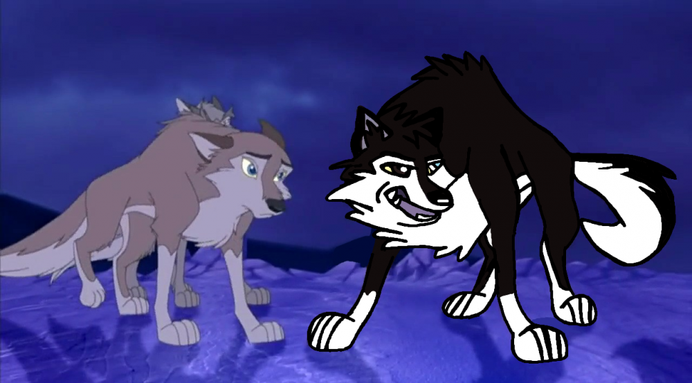 Regina protecting Aleu and Nava