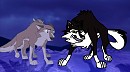 Regina protecting Aleu and Nava