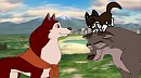Jenna and Balto with their foster granddaughter 