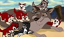 Balto with his pups