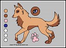 Reference Sheet for my New Character, Evarinya