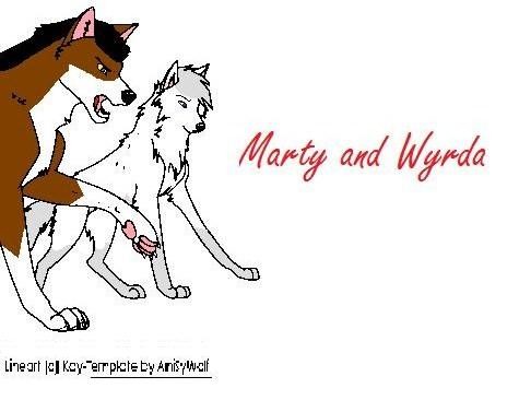 Marty and Wyrda