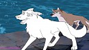 Blank Male Wolf Render