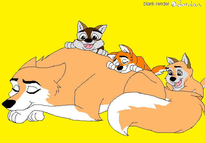 Aleu and her three little girls