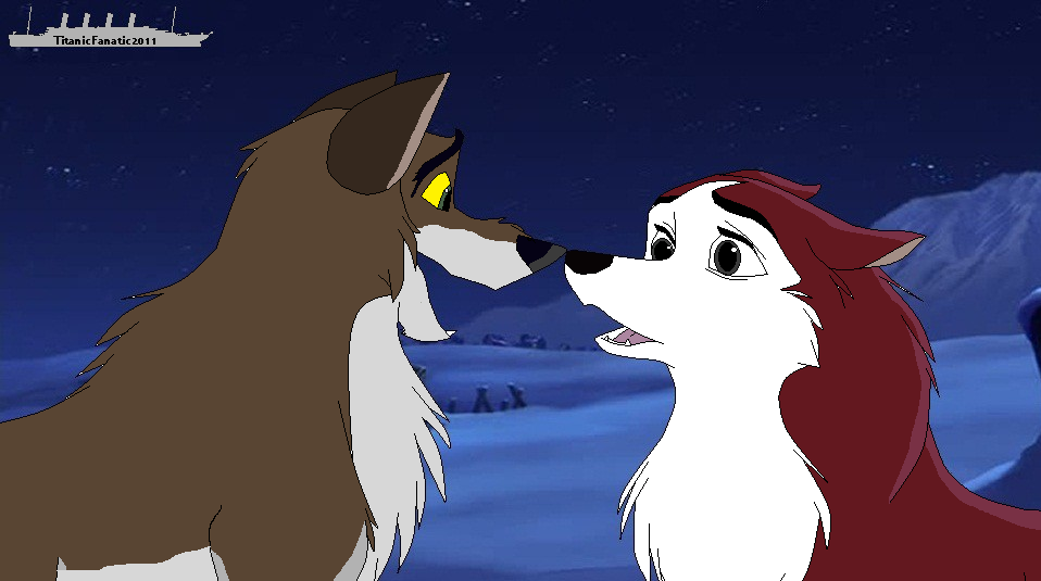 Balto and Jenna - under the stars