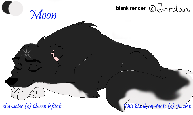 My new character. Moon