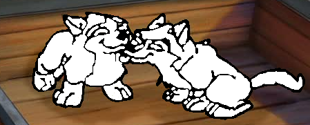 Pups blank render