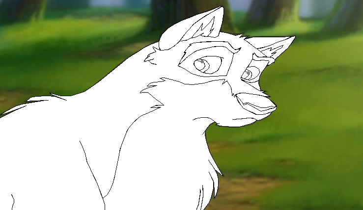 Wolf-dog render 2