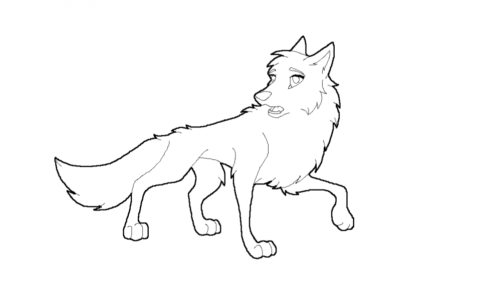 .::Free Lineart Female 1